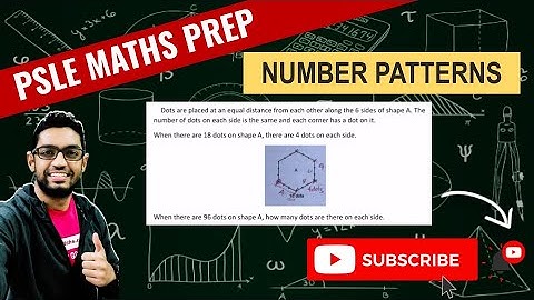 Number Pattern | Learn Problem Sums | PSLE MATHS PREP