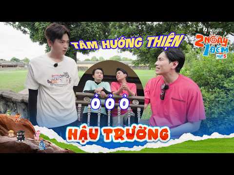 Kieu Minh Tuan advises Bap to have a "kind heart," Chu 6 - Cris get affectionate together | BTS 2...
