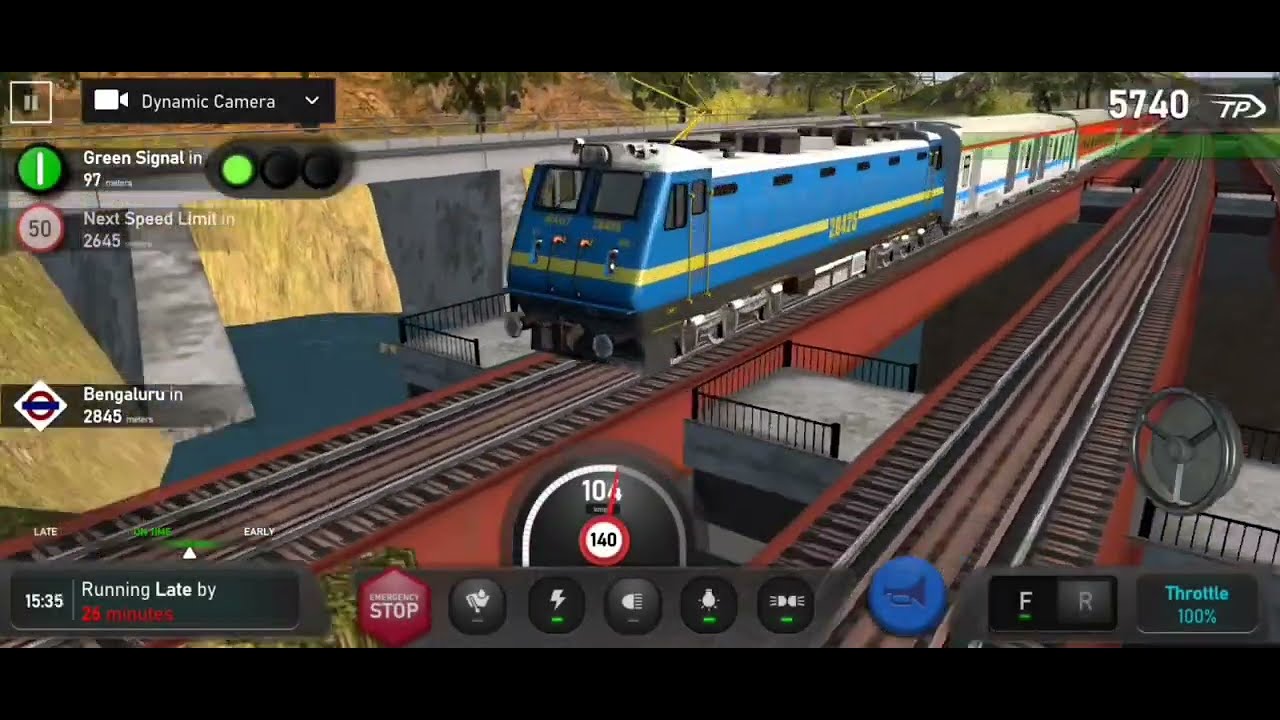 LHB Rajdhani Train Accident Break Fail! Indian Train Simulator Android Gameplay Full HD