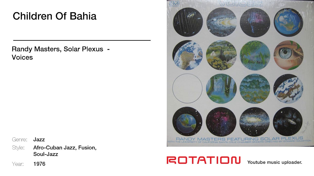 Randy Masters And - Children Of Bahia (1976) - YouTube