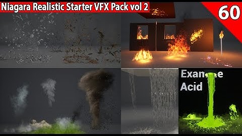 Niagara Realistic Starter VFX Pack 2 [UE5]