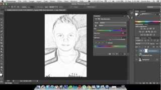 Pencil Sketch Photoshop CS6 Tutorial screenshot 4