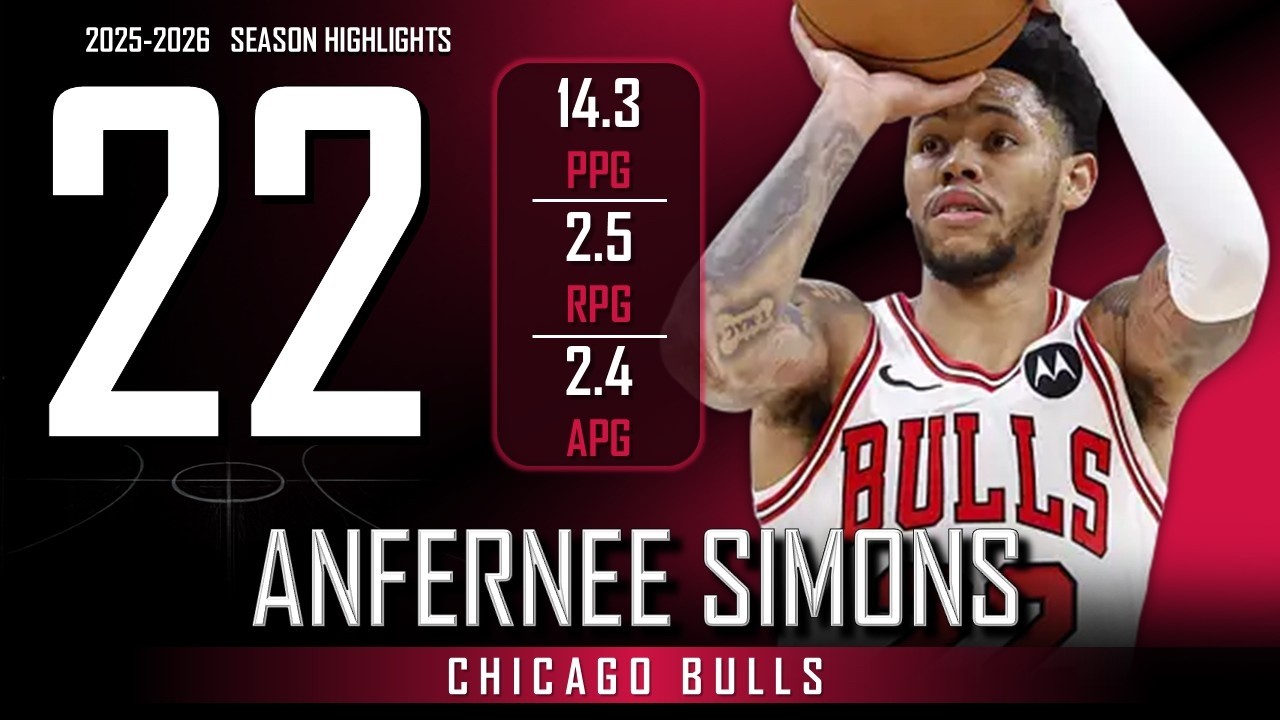 Anfernee Simons || 2025-2026 Chicago Bulls/Boston Celtics Highlights
