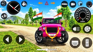 Modified Mahindra Thar Car Games: Indian Cars (Gadi Wala Game) - Car Games Android Gameplay 2026 screenshot 3