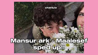 Mansur ark - Maalesef sped up!! Resimi