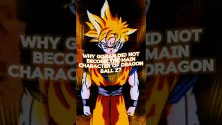 Why Gohan Did Not Become The Main Character Of Dragon Ball Z?