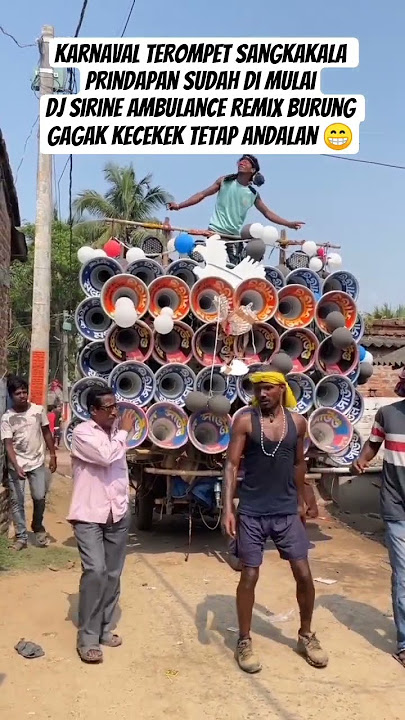 Karnavalan terompet sangkakala prindapan di mulai. #soundprindapan #videokocak #wkwkwk #adaadasaja