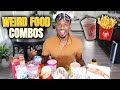 Trying 12 NEW Weird Food Combos | Alonzo Lerone