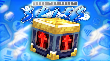 Minecraft FTB Skies | INSANLY FAST DREADFUL DIRT MOB FARM! #6 [Modded Questing Skyblock]