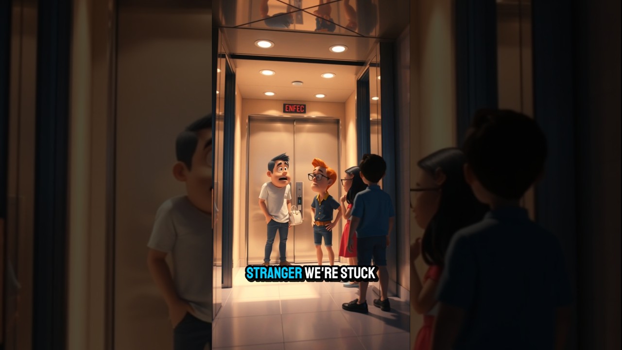 Неловкая поездка в лифте 🚪😳