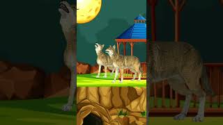    Wolf Howling  wolf sial siyal howling shorts cartoon