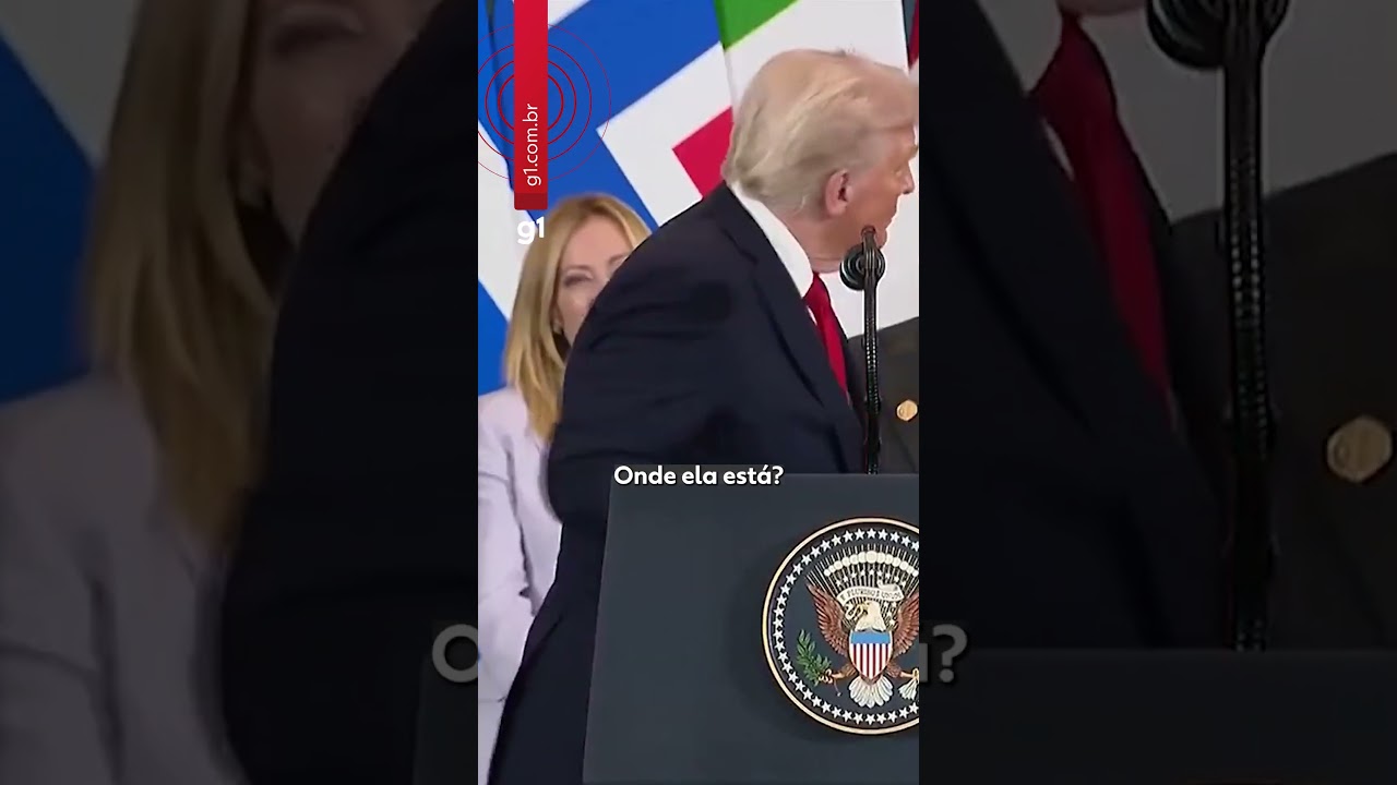 Trump dá 'cantada' em Meloni: 'Você não vai se ofender se eu disser que você é linda, vai?' 