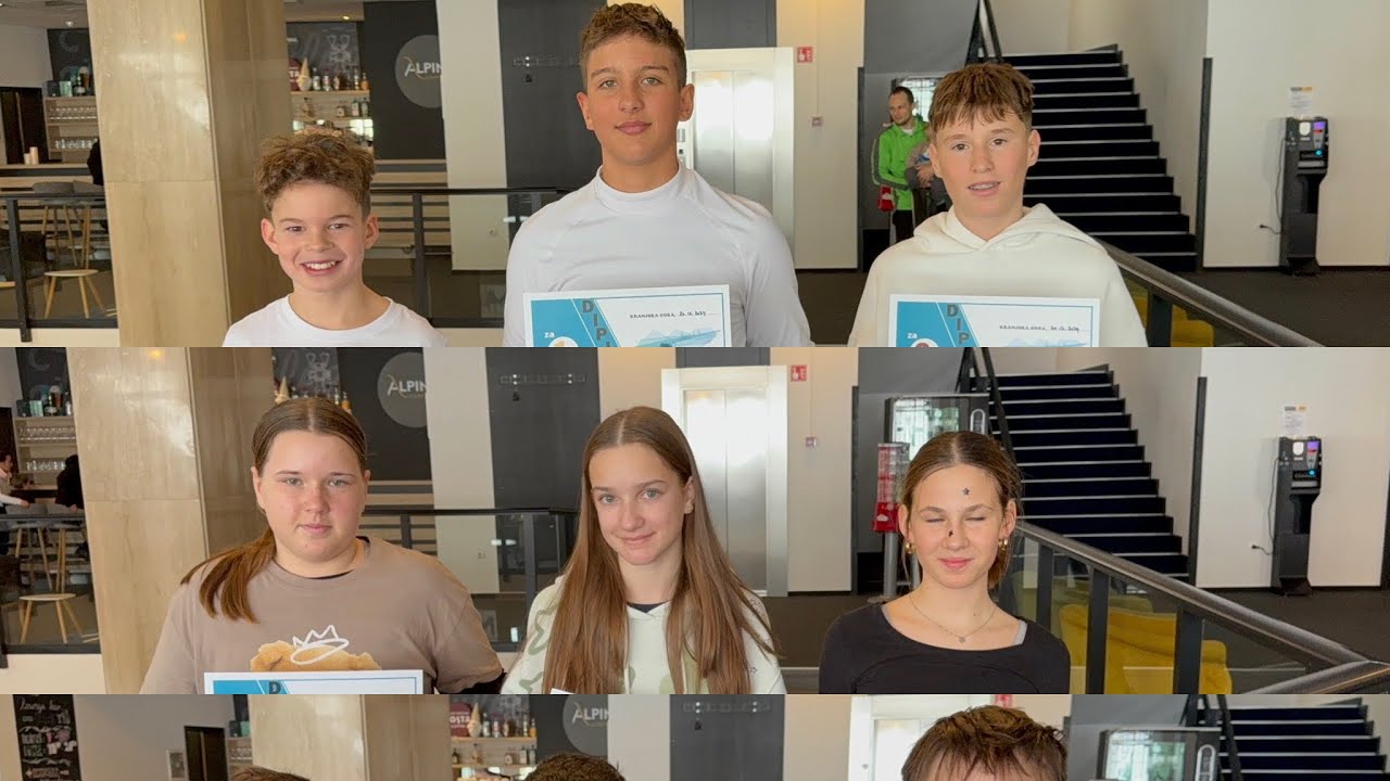 Kranjska Gora - Veleslalom Podelitev - 2024 - OŠ J. Dalmatina KK 🥇🥈🥉