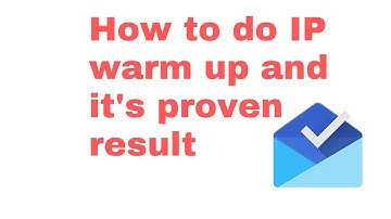 How to to do IP warm up and it