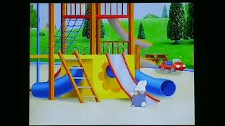 Max Slides Down The Slide