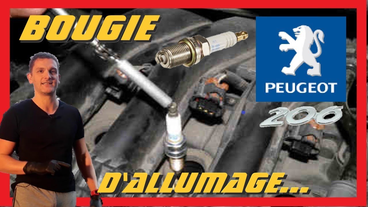 tuto-changer-les-bougies-sur-peugeot-206-1-4i-youtube