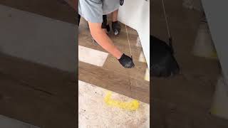 The whole process of spc lock floor installation.🧩  #flooringwholesale #spcfooring #interiordesign