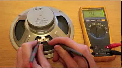 How to test if speaker is damaged