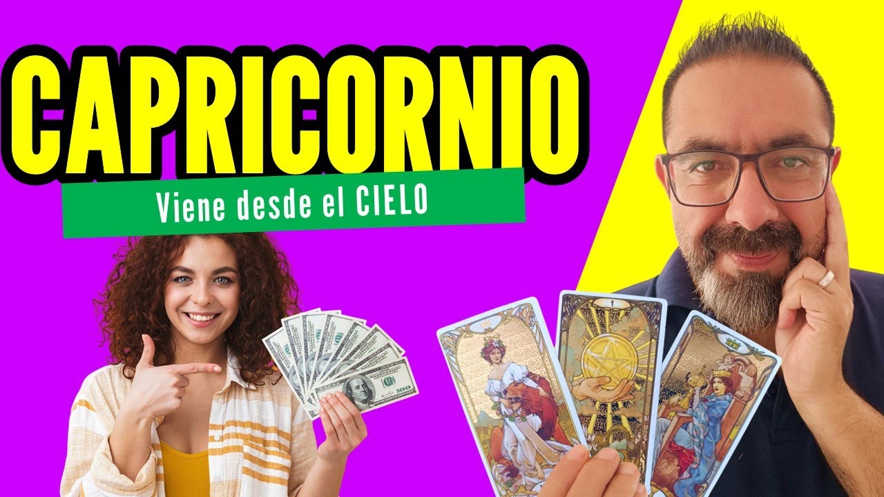 Capricornio ♑️ Agosto MILLONARIO 🙏🌈 Lo CAMBIA todo 🔮 TAROT dinero hoy ...