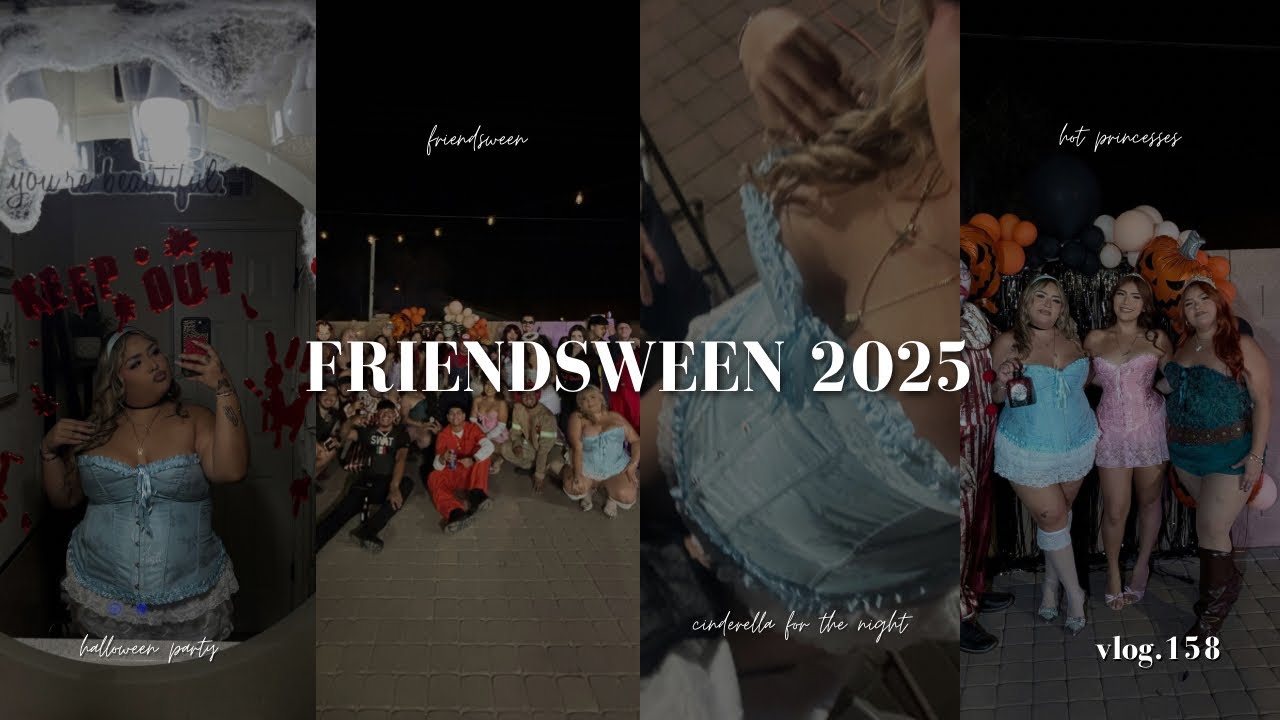 мы устроили вечеринку FRIENDSWEEN!🎃🍾👻 | видеоблог 158