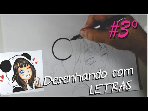 como transformar a letra c no desenho da pandinha arteeciabrasil