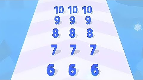 Number Merge: Run Master 3D All Levels Walkthrough New Update Gameplay Level 21