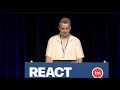 Take a load off with React talk, by Jake Moxey