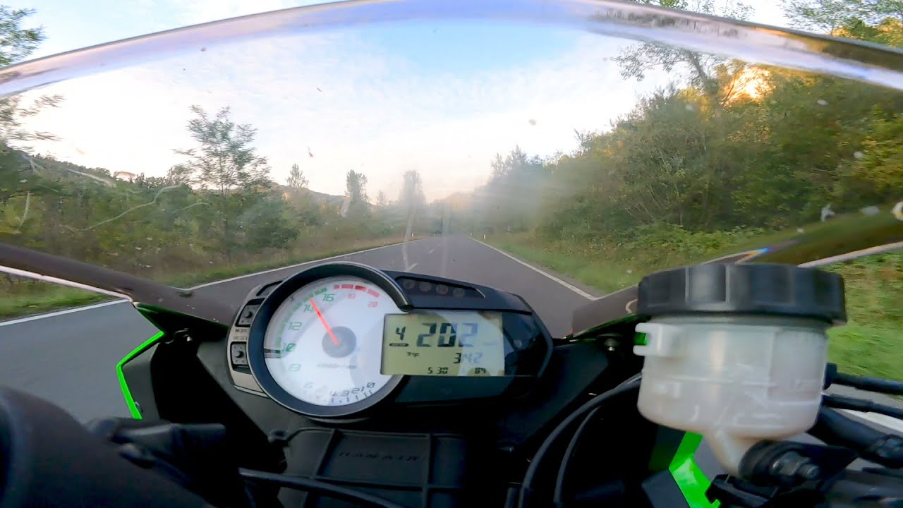 KAWASAKI NINJA ZX6R 0-200 PURE SOUND - YouTube