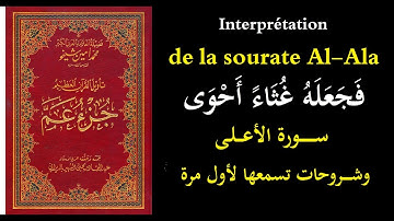 سورة الأعلى ومعاني تسمعها لأول مرة Interprétation de la sourate Al-Ala
