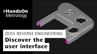 ZEISS REVERSE ENGINEERING: Software user interface
