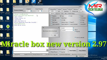 Miracle box new 2.97 version update