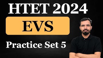 HTET 2024 | EVS Practice Class 5 |HTET Previous Year Questions By Mandeep Godara Sir#evs#evsformptet