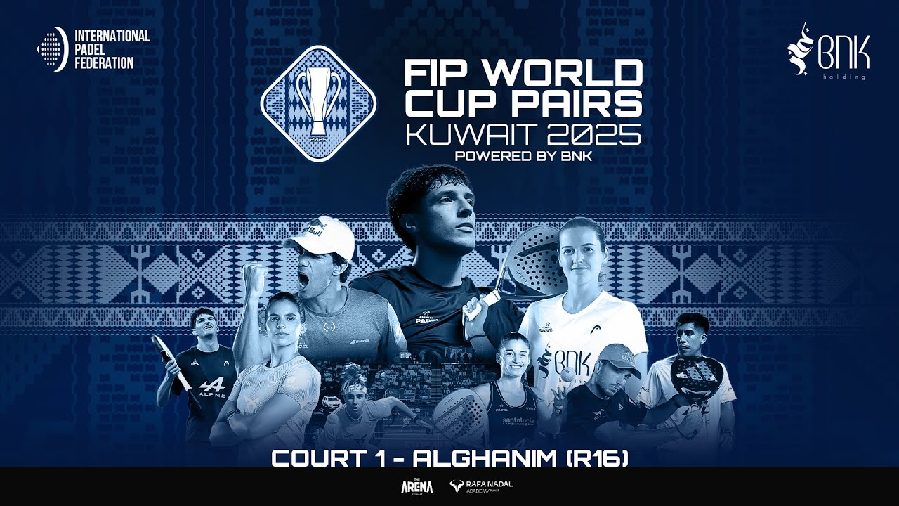 FIP World Cup Pairs: Court 1 - Alghanim (🇪🇸)