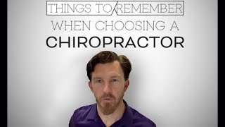 3 Things to Look For When Choosing a Chiropractor | Chiropractor San Francisco