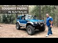 Modified Mitsubishi Pajero 4x4 walkaround, SAS, 37 inch tyres, v8 twin turbo, twin locked