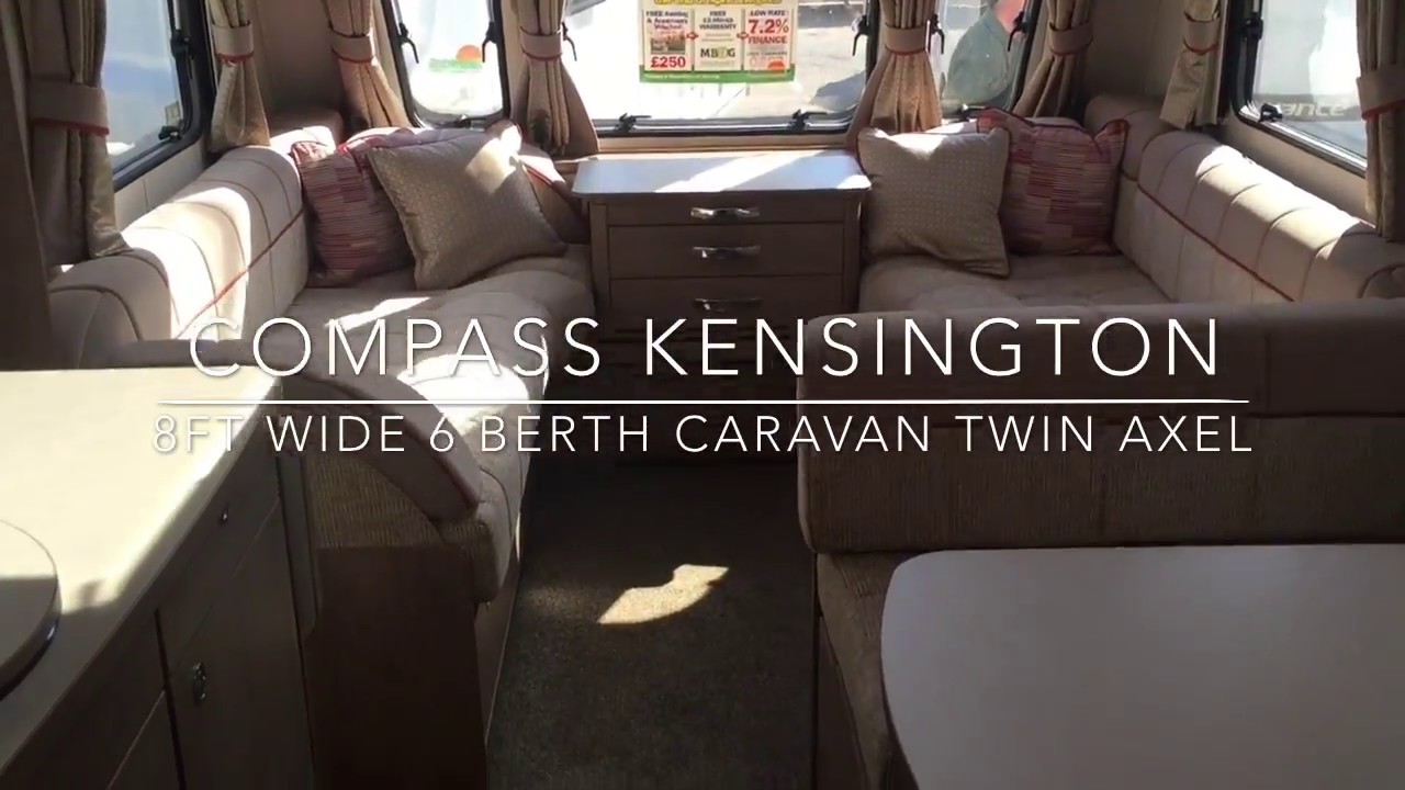 8ft wide caravan Kensington caravan YouTube