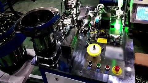 Automatic EE core assembly, taping & testing machine series. For transformers.