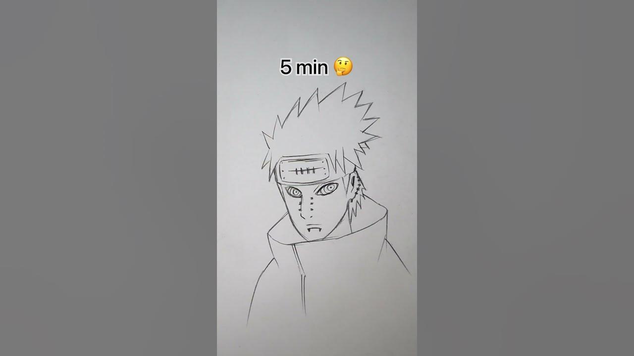 Drawing Easy Step by Step on X: Pain Yahiko - Drawing Easy Step by Step  Video:  Drawing No. 10 of the First  #NarutoChallenge. A #Naruto character will be drawn each week