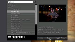 Using FocalPoint 2 with Apple Aperture screenshot 5