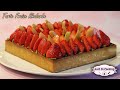 Recette de Tarte Fraise Rhubarbe Amande