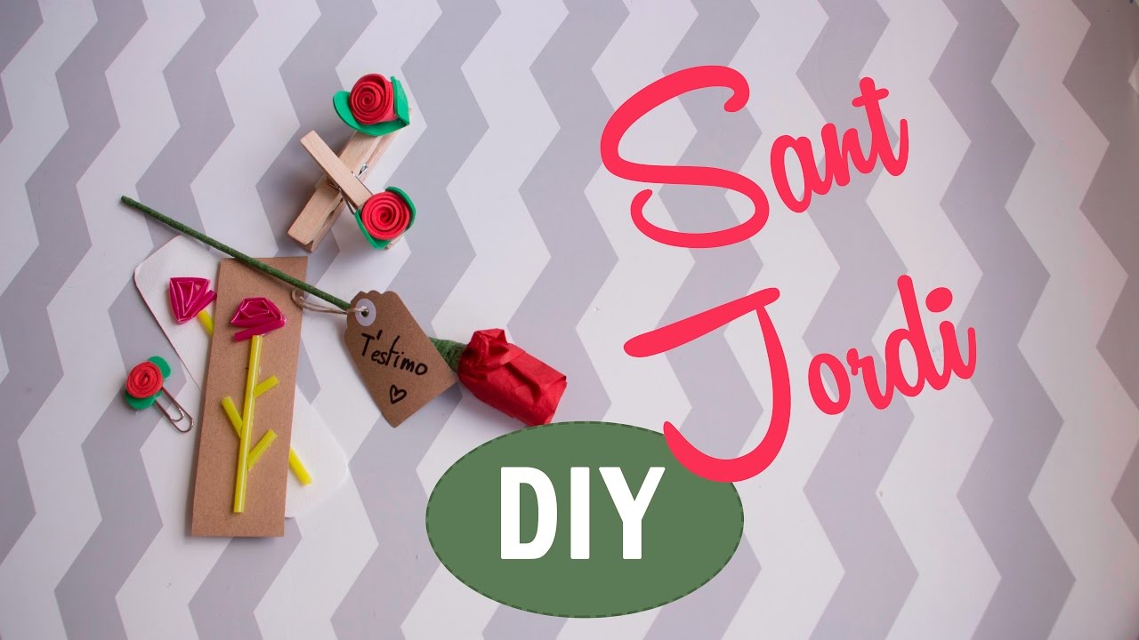 DIY SANT JORDI | ROSES ALTERNATIVES - La Mama Tortuga