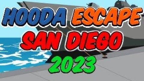 Hooda Escape San Diego 2023 - Walkthrough / Hints / Cheats