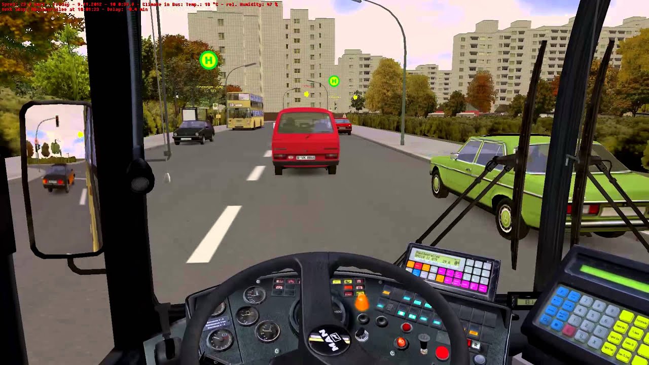 OMSI The Bus Simulator - 92E U Rathaus Spandau to Reimweg Autumn HD