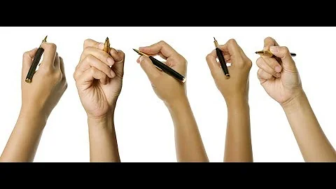 How to hold your PEN properly for better handwriting