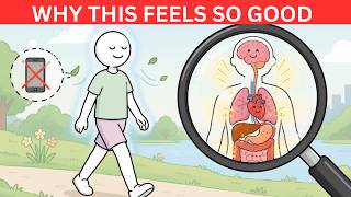 What Happens Inside Your Body When You Walk in Silence Without Your Phone