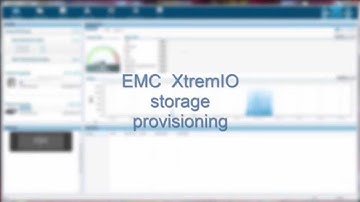 EMC XtremIO storage provisioning in 5 minutes