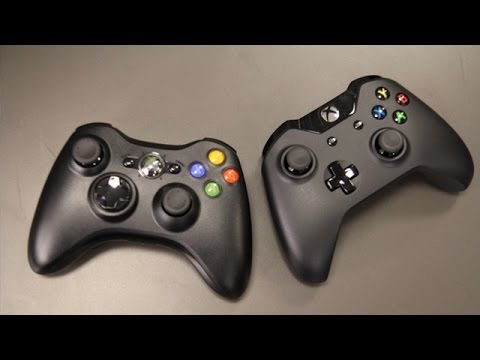 Xbox One Vs Xbox 360 Controller Comparison Youtube