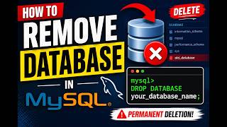 “How to Delete a Database in MySQL”