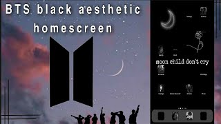 BTS aesthetic wallpaper ( iOS launcher ) tutorial screenshot 1