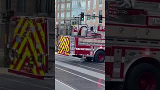 Boston Ladder 26 and Engine 37 responding